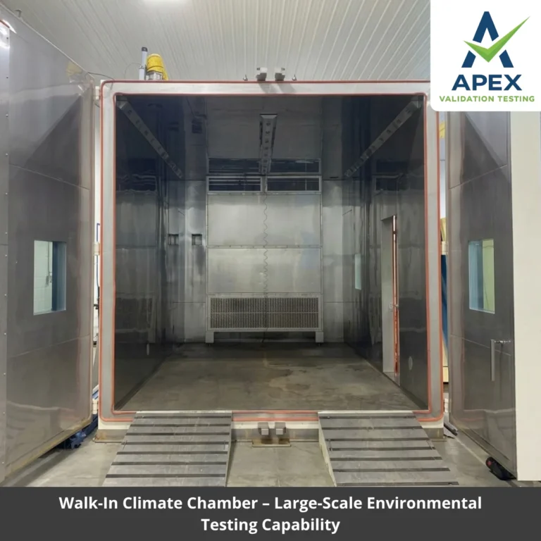 Walk-In Climate Chamber – Large-Scale Environmental Testing Capability